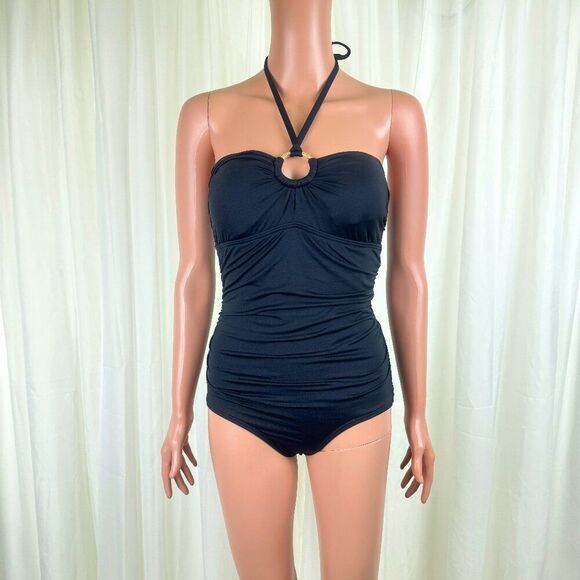MICHAEL Michael Kors Black One Piece Swimsuit - Picture 2 of 10
